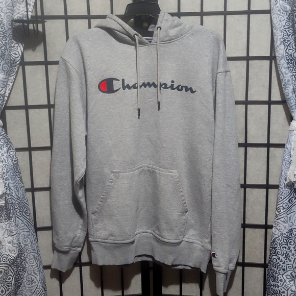 Gray Champion hoodie size med - Picture 1 of 4